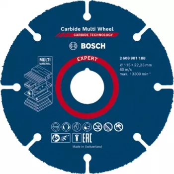Bosch 2 608 901 188 griešanas disks kokam un plastmasai 115 mm