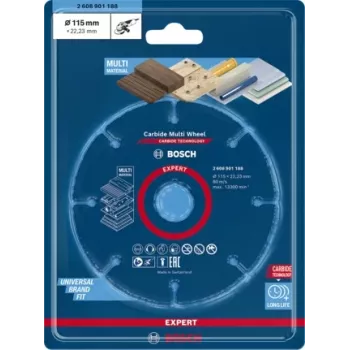Bosch 2 608 901 188 griešanas disks kokam un plastmasai 115 mm