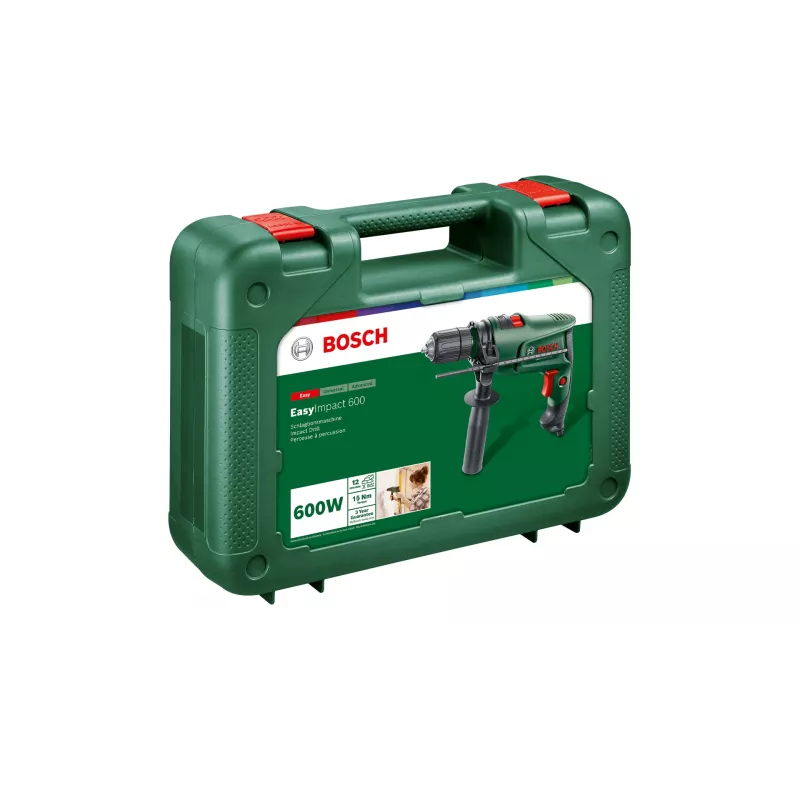 Bosch EasyImpact 600 3000 RPM 1.7 kg Melns, Zaļš