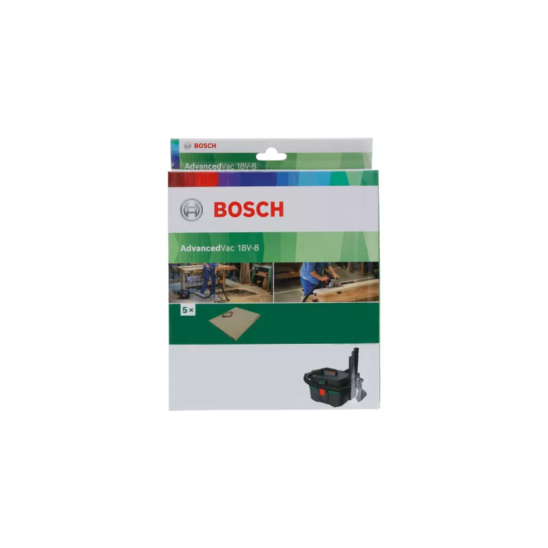 Bosch 2 609 256 F68 putekļu maiss, 5 gab., mucas putekļsūcējam