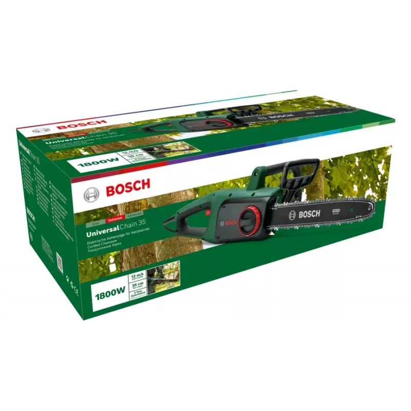 Bosch 0 600 8B8 304 elektriskais motorzāģis 1800 W Zaļš