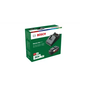 Akumulators un lādētājs komplekts Bosch GBA 36V 4.0Ah + AL 36V-20, Li-Ion, 36 V 4.0 Ah