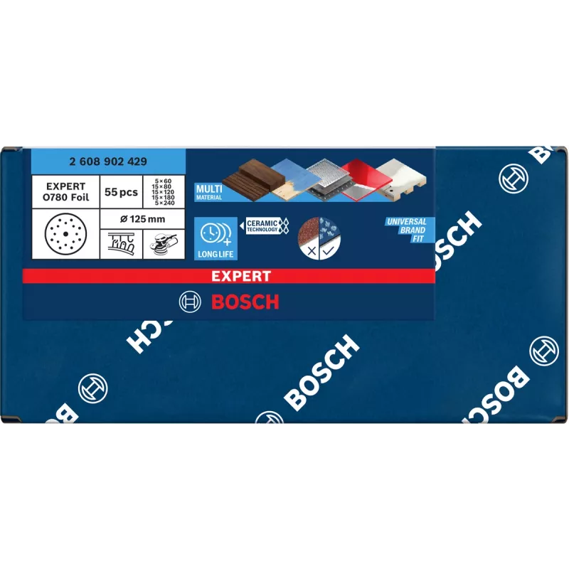 Slīpēšanas disks Bosch Ø125 mm, modelis 2608902429, 1 gab.