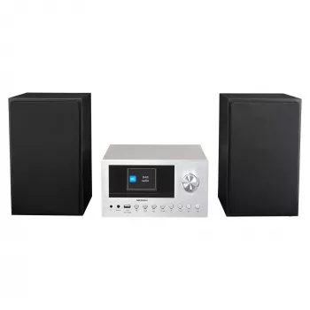 MEDION LIFE P85003 Mājas audio mikro sistēma 30 W Melns, Sudrabs