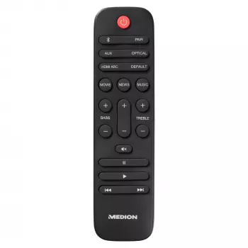 MEDION LIFE P61155 Melna 60 W skaņas josla