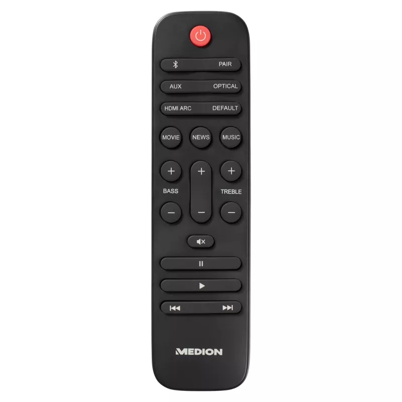 MEDION LIFE P61155 Melna 60 W skaņas josla