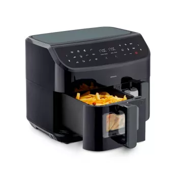 MEDION LIFE P20 Double 8.7 L 2600 W Melna karstā gaisa fritieris