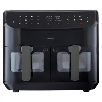 MEDION LIFE P20 Double 8.7 L 2600 W Melna karstā gaisa fritieris