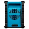 Pārnēsājamais digitālais radio MEDION LIFE E65895 (MD 43895) — PLL uztvērējs, 10 W RMS, LCD, Bluetooth 10 m, IP54, ārējā antena, melns/zils