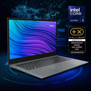 MEDION E15443 Intel Core Ultra 5 125H klēpjdators 39.6 cm (15.6 collu) Full HD 16 GB DDR5-SDRAM 512 GB SSD Windows 11 Home Pelēks