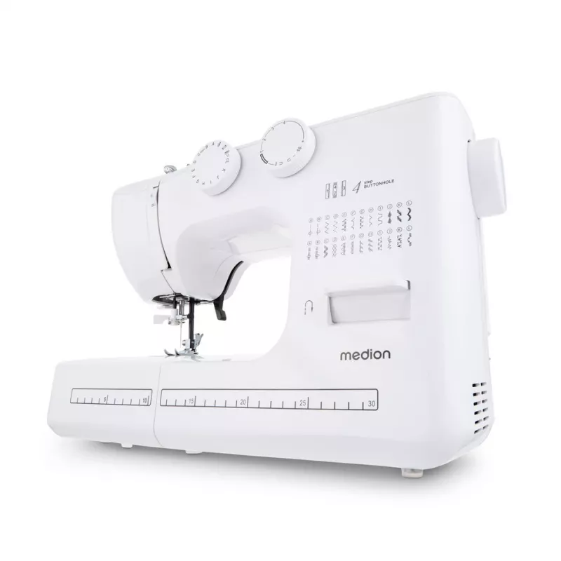 Šujmašīna MEDION LIFE SM60 Elektriskā 60W 3 Spoles Balta