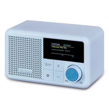 MEDION LIFE S66822 Pārnēsājams digitālais radio Aqua krāsā