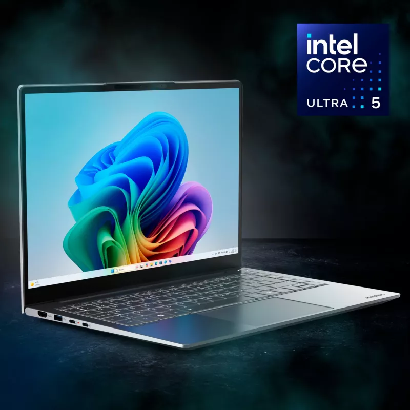 MEDION SPRCHRGD 14 S2 Copilot+ PC Intel Core Ultra 5 228V Klēpjdators 35.6 cm (14 collu) WQXGA+ 32 GB LPDDR5x-SDRAM 512 GB SSD Wi-Fi 7 (802.11be) Windows 11 Home Melns