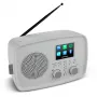 Interneta radio MEDION 50078819 — DAB+/FM, Wi‑Fi, 5 W RMS, 2.4 collu TFT displejs, pelēks, Spotify atbalsts