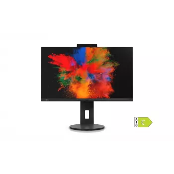 Fujitsu Displays P2410 TS CAM, 60.5 cm (23.8 collu), 1920 x 1080 pikseļi, Full HD, LED, 5 ms, Melns