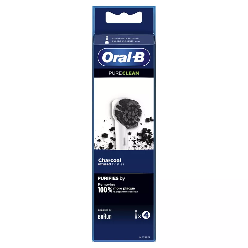 Oral-B Precision Clean 80349854 zobu birstes uzgalis 1 gab. Zils, Sarkans