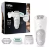 Braun Silk-épil 5 81770430 epilators ar 28 pincetēm Balts