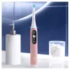 Oral-B iO 6S pieaugušo vibrējoša zobu birste rozā, balta