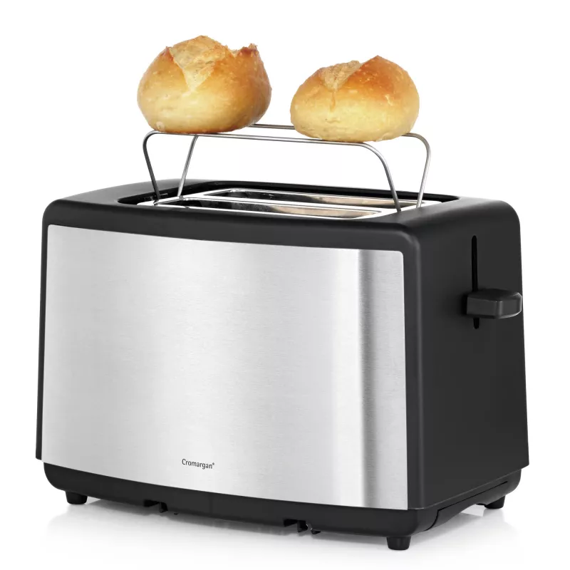 Toasteris WMF Bueno 0414110011, 2 šķēles, 800 W, melns/sudrabs