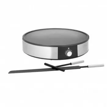 WMF Lono Creperie pankūku cepējs 1 pankūka 1600 W Melns, Sudrabs