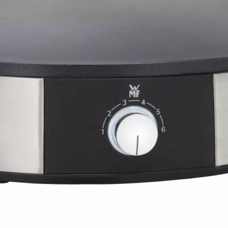 WMF Lono Creperie pankūku cepējs 1 pankūka 1600 W Melns, Sudrabs