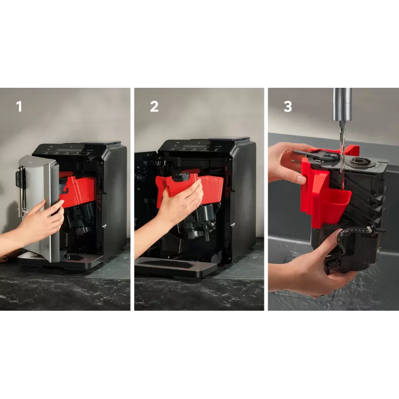 Siemens EQ.300 TF303E07 kafijas automāts, pilnībā automātiska espresso mašīna, 1.4 L