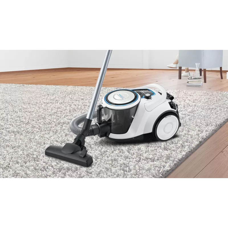 Bosch Serie 6 BGC41LSIL putekļsūcējs 600 W 2.4 L bezmaiss