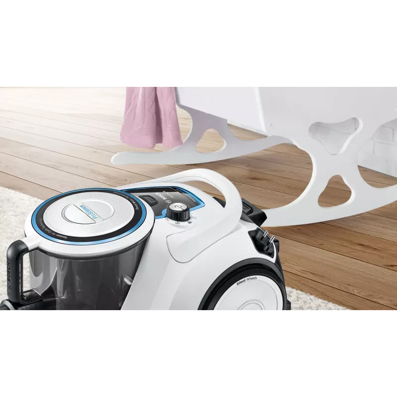 Bosch Serie 6 BGC41LSIL putekļsūcējs 600 W 2.4 L bezmaiss