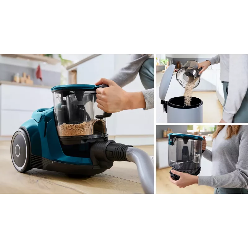 Bosch BGC41XFMLY putekļsūcējs 2.4 L cilindra tipa sausā tīrīšana bez maisa 750 W