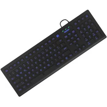 KeySonic KSK-8031INEL-B (DE) industriālā tastatūra USB QWERTZ melna