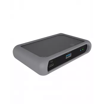 ICY BOX IB-HUB801-TB4 Thunderbolt 4 centrmezgls 40000 Mbit/s Antracīts, Melns