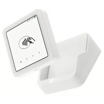 SumUp Solo viedais karšu lasītājs ar bateriju un Wi-Fi, balts