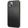 Hama Robust Real Carbon mobilā telefona maciņš 15.5 cm (6.1 collas) Vāks Melns