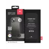 Hama Robust Real Carbon mobilā telefona maciņš 15.5 cm (6.1 collas) Vāks Melns