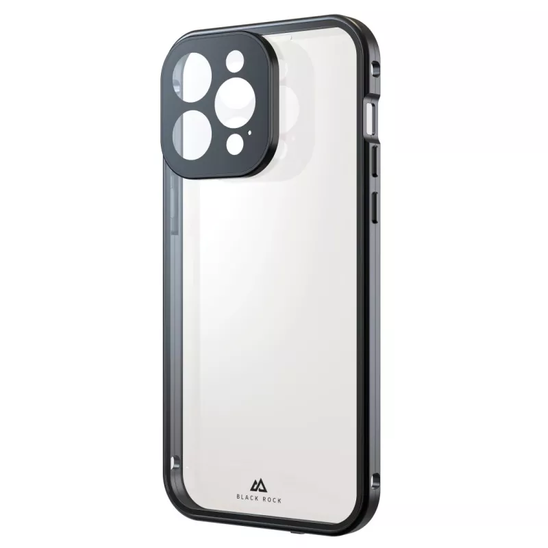 Hama 360° Glass vāciņš melns iPhone 15 Pro Max 6,7 collu