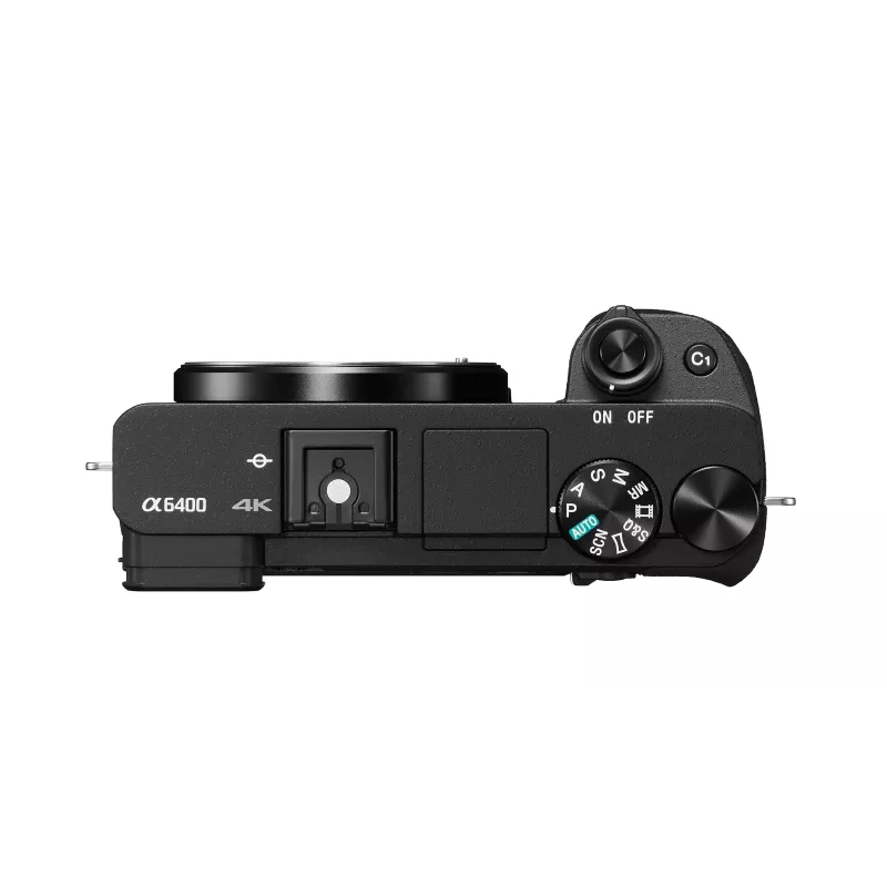 Sony α 6400 + SEL18135 bezspoguļa kamera 24,2 MP CMOS 6000 x 4000 pikseļi Melna