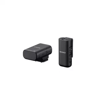 Sony ECM-W3S Melns bezvadu mikrofons kamerai