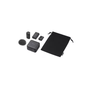 Sony ECM-W3S Melns bezvadu mikrofons kamerai