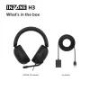 Vadu austiņas Sony INZONE H3 — melnas, modelis MDRG300B.CE7