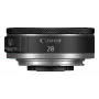 Canon platleņķa RF 28 mm F2.8 STM objektīvs, melns