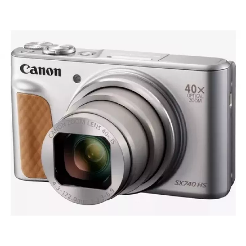 Canon PowerShot SX740 HS Lite Edition kompakta kamera 20,3 MP CMOS sudraba