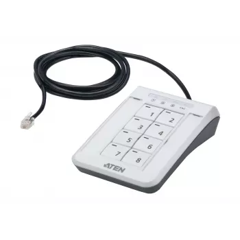 ATEN 2XRT-0021G tālvadības taustiņu bloks KVM slēdžiem, RJ-11, melns/pelēks/balts