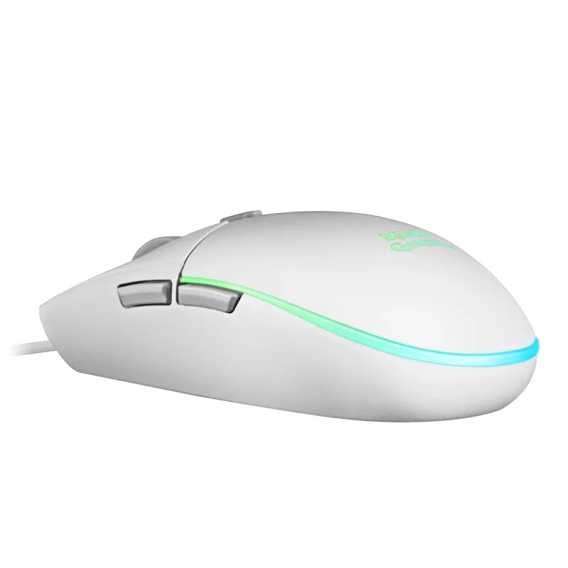 Mars Gaming MMG datorpele, balta, 3200 DPI, USB Type-A, optiska