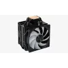 Aerocool Rime 4 Dual procesora dzesētājs 12 cm Melns