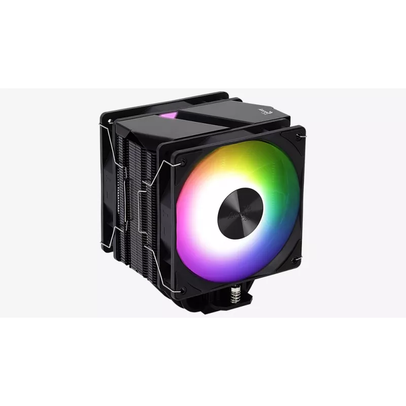 Aerocool Rime 4 Dual procesora dzesētājs 12 cm Melns