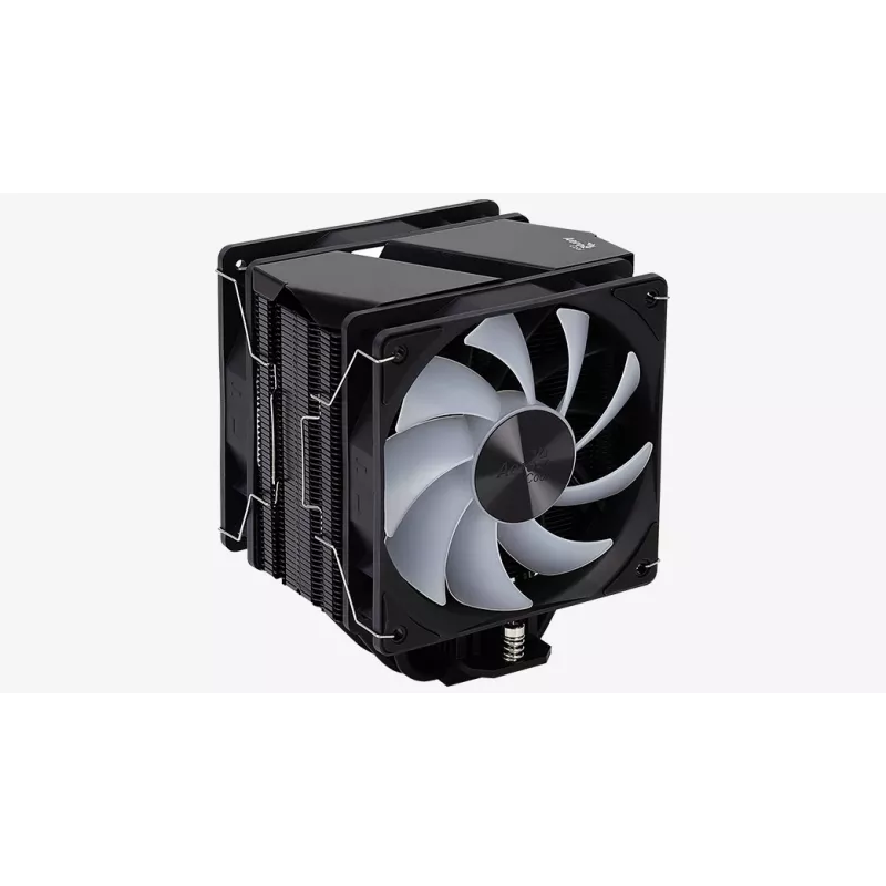 Aerocool Rime 4 Dual procesora dzesētājs 12 cm Melns