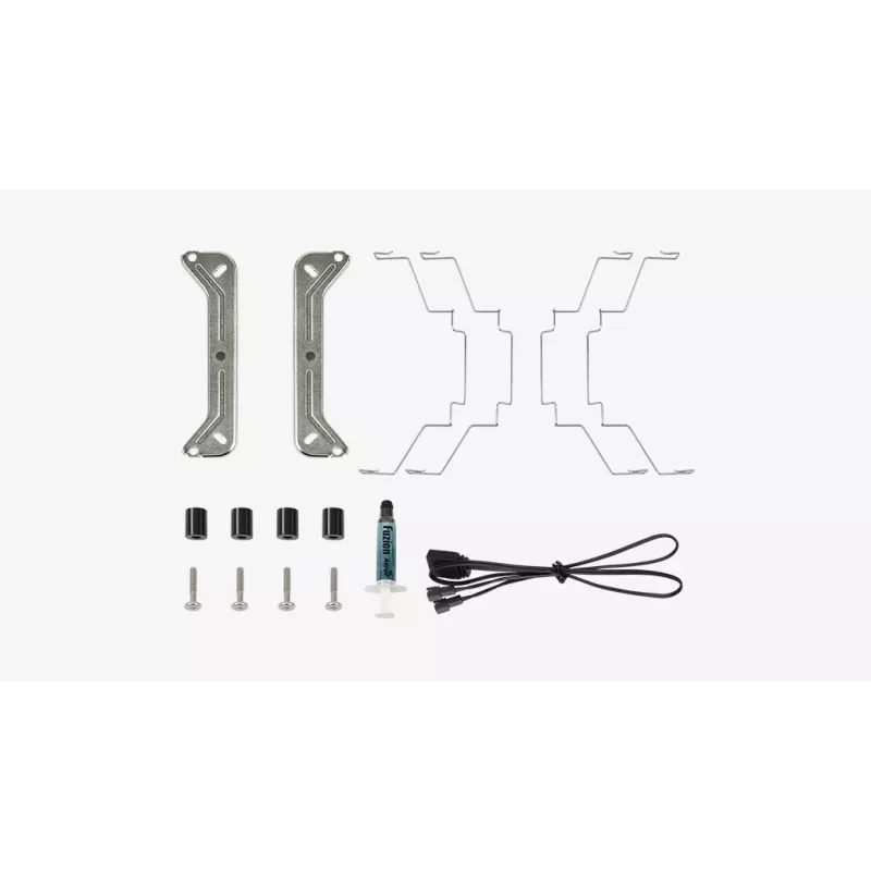 Aerocool Rime 4 Dual procesora dzesētājs 12 cm Melns