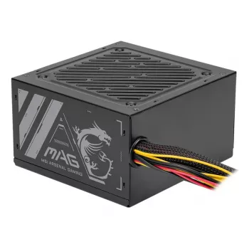 Barošanas bloks MSI MAG A500N-H 500 W ATX 24-pin, aktīvā dzesēšana, melns