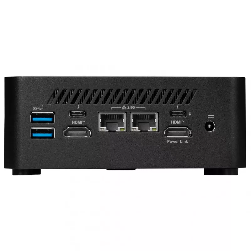 MSI Cubi NUC 1MG-283EU Intel Core 7 150U 16 GB DDR5-SDRAM 1 TB SSD Windows 11 Pro Mini PC Melns