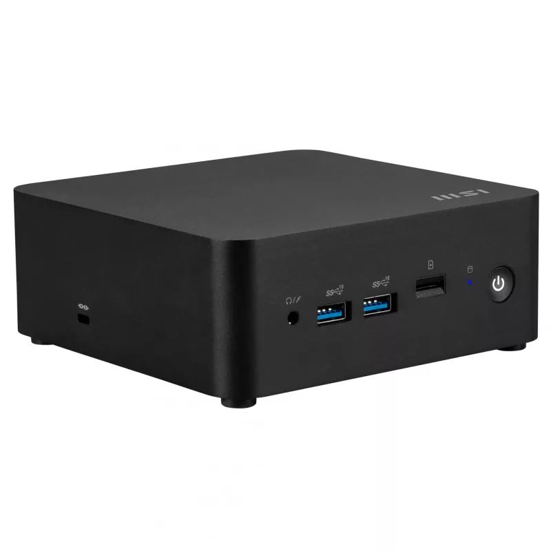 MSI Cubi NUC 1MG-283EU Intel Core 7 150U 16 GB DDR5-SDRAM 1 TB SSD Windows 11 Pro Mini PC Melns